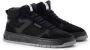 Iceberg Oversized sneakers geïnspireerd op vintage basketstijl Black Heren - Thumbnail 9