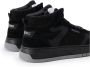 Iceberg Oversized sneakers geïnspireerd op vintage basketstijl Black Heren - Thumbnail 11