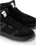 Iceberg Oversized sneakers geïnspireerd op vintage basketstijl Black Heren - Thumbnail 12