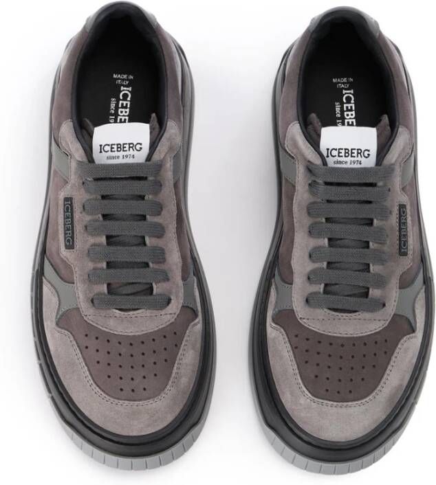 Iceberg Oversized sneakers geïnspireerd op vintage skaterstijl Multicolor Heren
