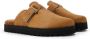 Iceberg Pony leren muil met monogram gesp Brown Dames - Thumbnail 2