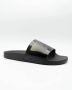 Dsquared2 Pool Slides Forever Icon Print Zwart Heren - Thumbnail 6