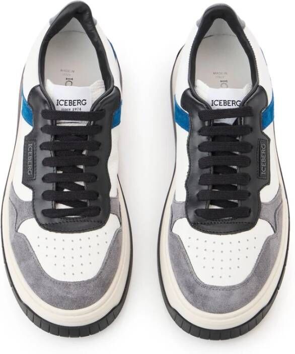 Iceberg V2 Patroon Sneakers