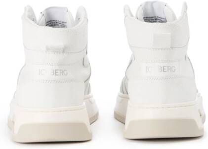 Iceberg Oversized sneakers geïnspireerd op vintage basketstijl White Heren