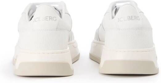 Iceberg Oversized sneakers geïnspireerd op vintage skaterstijl White Heren