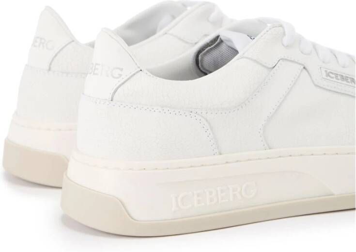 Iceberg Oversized sneakers geïnspireerd op vintage skaterstijl White Heren