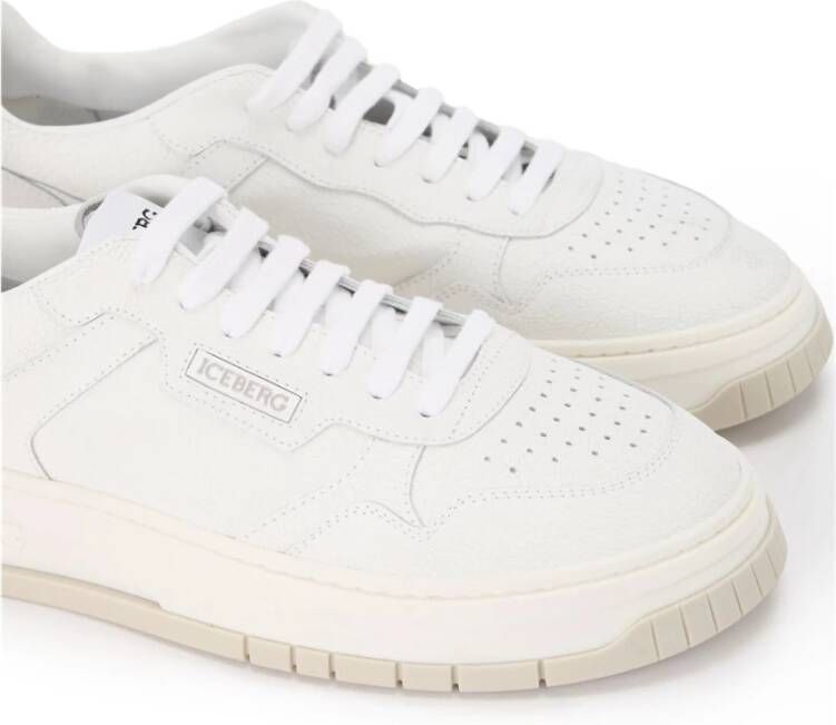 Iceberg Oversized sneakers geïnspireerd op vintage skaterstijl White Heren