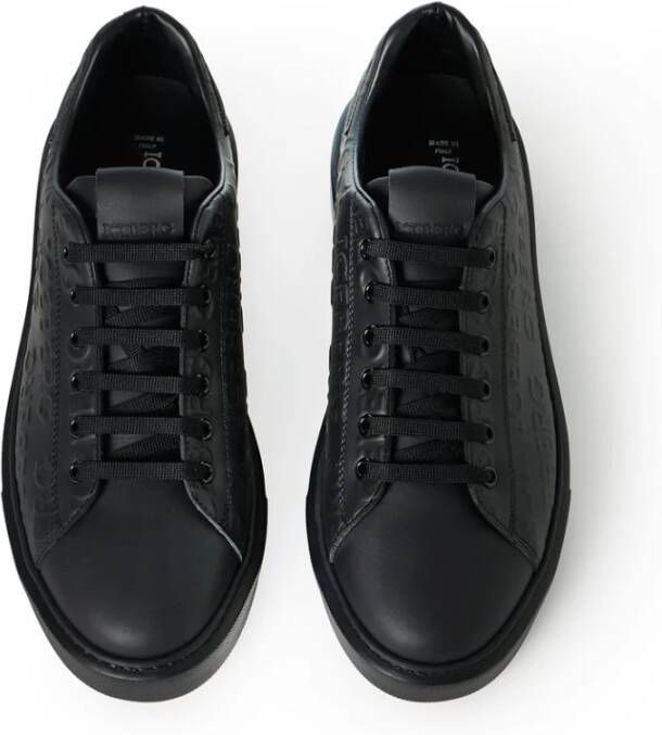 Iceberg Ultra lichte zwarte sneakers Black Heren