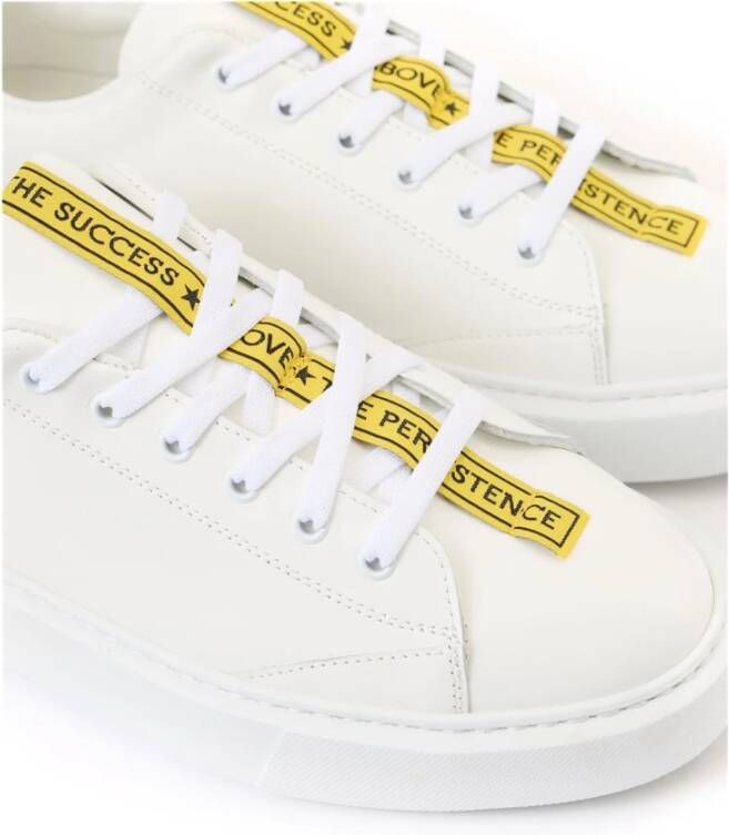 Iceberg Witte lage sneakers met XL zool White Heren