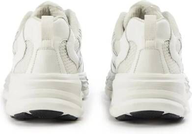 Iceberg Witte Leren Mesh Sneakers White Heren