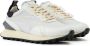 Iceberg Witte op sport geïnspireerde sneakers van leer en suède Multicolor Heren - Thumbnail 2
