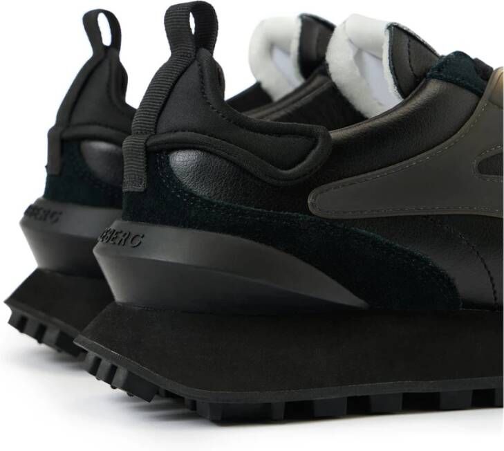 Iceberg Athletic-Inspired Sneakers Black Heren