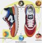 Id.eight Diepblauwe Sneaker met Uniek Design Multicolor Unisex - Thumbnail 2
