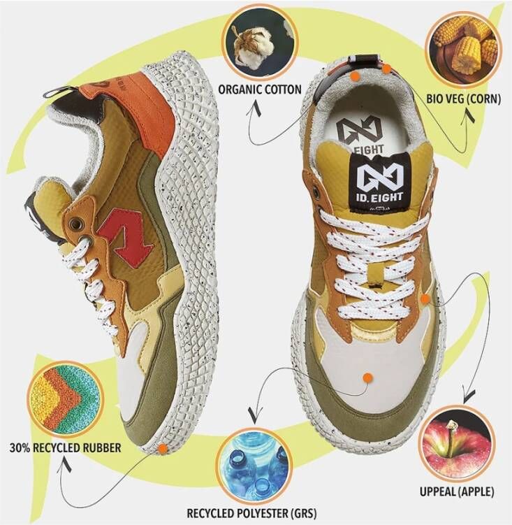 Id.eight Herfst Bosreis Schoenen Multicolor Unisex