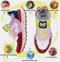 Id.eight Kleurrijke Multi Bloom Sneaker Multicolor Unisex - Thumbnail 2