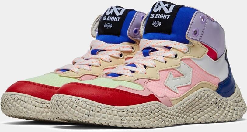 Id.eight Kleurrijke Crazy Mix Sneakers Multicolor Unisex