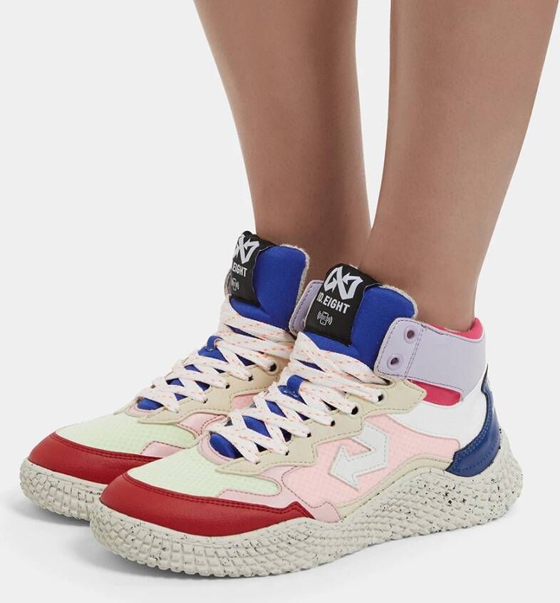 Id.eight Kleurrijke Crazy Mix Sneakers Multicolor Unisex
