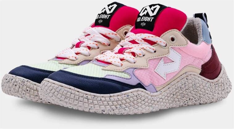 Id.eight Oranje Mix Sneakers Multicolor Unisex