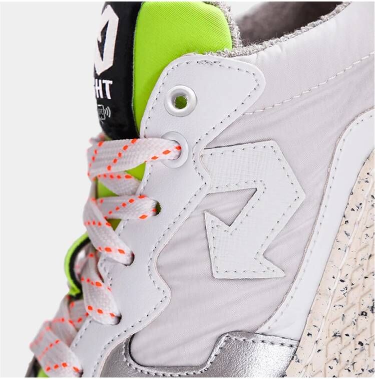 Id.eight Witte Gekreukelde Cocktail Schoenen Gangnam Stijl Multicolor Unisex