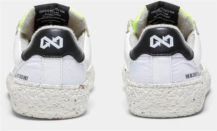 Id.eight Witte Crinkle Sneakers Multicolor Unisex