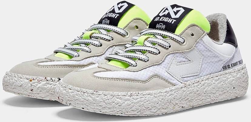 Id.eight Witte Crinkle Sneakers Multicolor Unisex