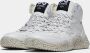 Id.eight Witte Mid-Top Sneaker met Innovatieve Materialen White Unisex - Thumbnail 4