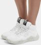 Id.eight Witte Mid-Top Sneaker met Innovatieve Materialen White Unisex - Thumbnail 6