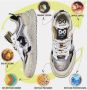 Id.eight Zilveren Urban Glam Sneaker Multicolor Unisex - Thumbnail 2