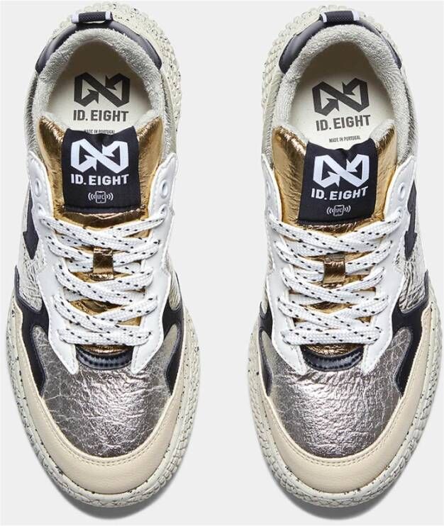 Id.eight Zilveren Urban Glam Sneaker Multicolor Unisex