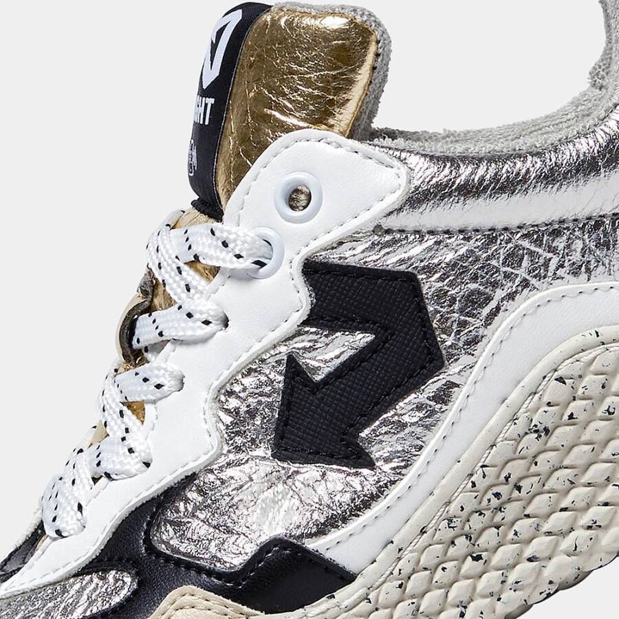 Id.eight Zilveren Urban Glam Sneaker Multicolor Unisex