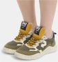 Id.eight Salie Groene Sneakers met Witte Details - Thumbnail 2