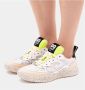Id.eight Witte Gekreukelde Cocktail Schoenen Gangnam Stijl - Thumbnail 2