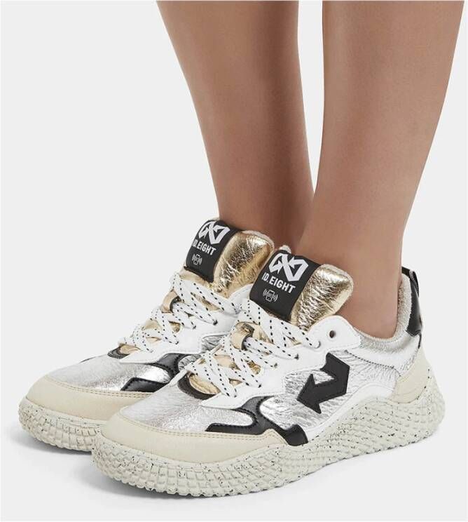 Id.eight Zilveren Urban Glam Sneaker