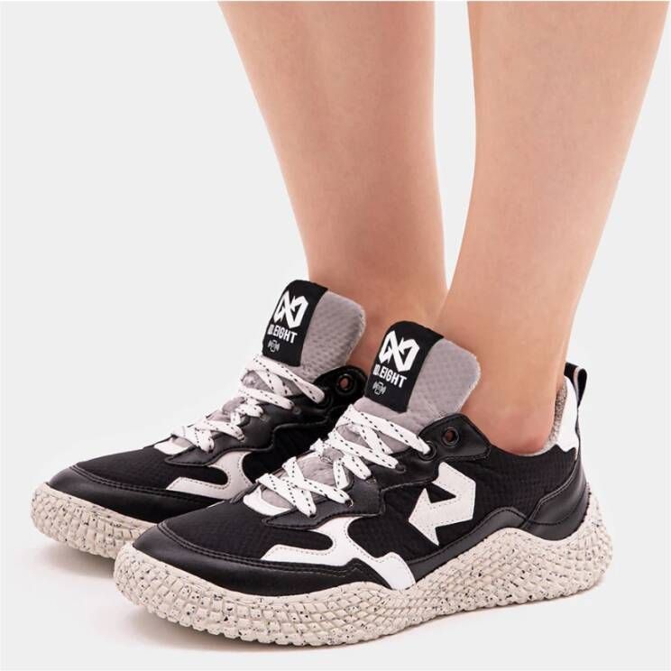 Id.eight Zwarte Ultra Drop Sneakers