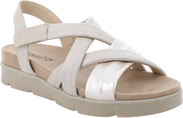 Igi&Co Beige Casual Damessandalen