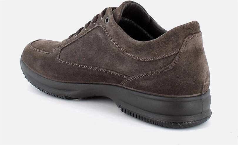 Igi&Co Bruine Gore-Tex Leren Sneakers
