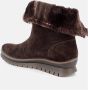 Igi&Co Bruine Leren Enkellaarzen met Nepbont Voering en Gore-Tex Technologie - Thumbnail 2