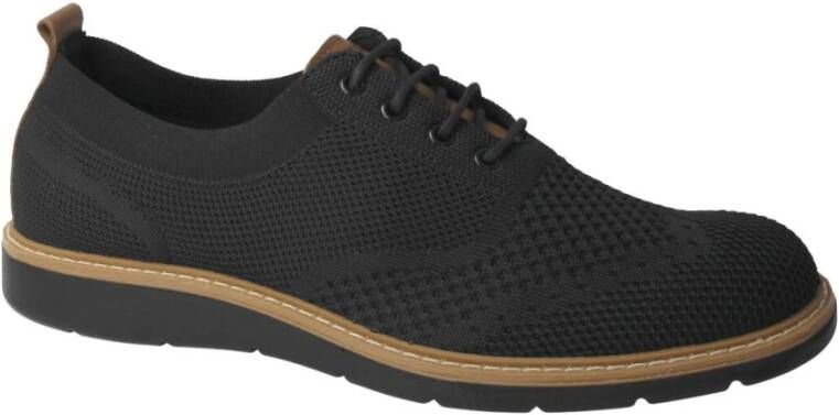 IGI&Co Casual Heren Zwart Gebreide Schoen Black Heren