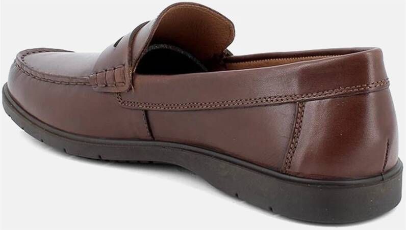 Igi&Co Donkerbruine Leren Schoenen