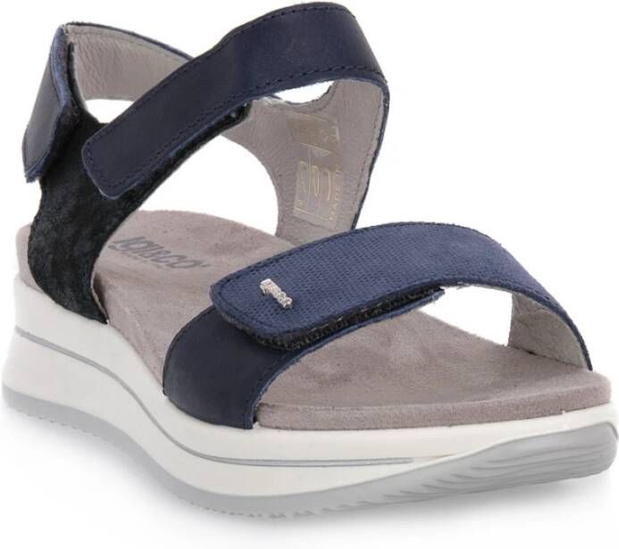 IGI&Co Flat Sandals Blauw Dames