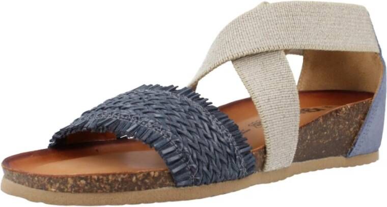 IGI&Co Flat Sandals Blue Dames