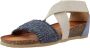 IGI&Co Stijlvolle Platte Sandalen voor Vrouwen Blue Dames - Thumbnail 4
