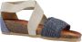 IGI&Co Flat Sandals Blue Dames - Thumbnail 5