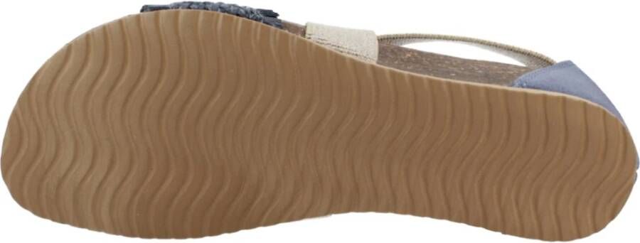 IGI&Co Stijlvolle Platte Sandalen voor Vrouwen Blue Dames
