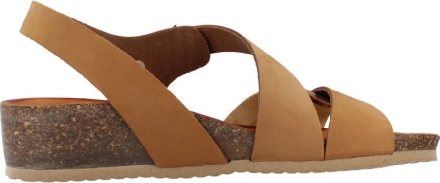 IGI&Co Flat Sandals Brown Dames