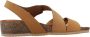 IGI&Co Flat Sandals Brown Dames - Thumbnail 4