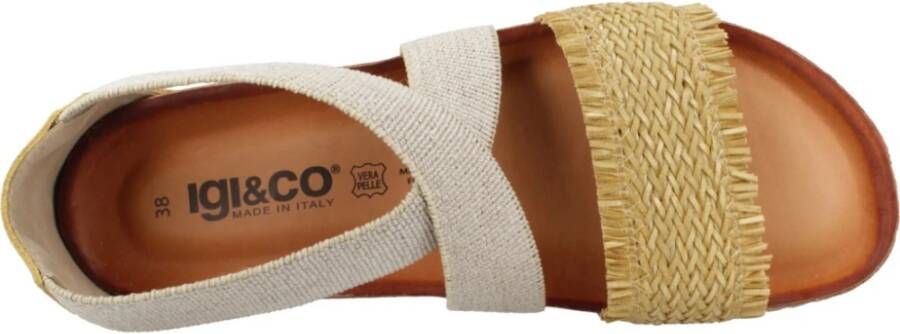 IGI&Co Stijlvolle Platte Sandalen voor Vrouwen Multicolor Dames