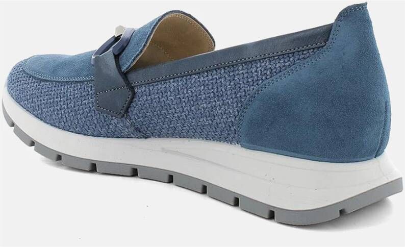 Igi&Co Geweven textuur mocassins met chique stijl