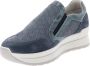 IGI&Co Leren Dames Sneakers Stijlvol Comfort Blue Dames - Thumbnail 5
