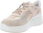 IGI&Co Leren en Stoffen Dames Sneakers Beige Dames - Thumbnail 4